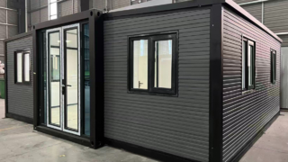 20FT expandable container house with gray Great Wall panel
