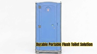 Portable QC-Z11 Mobile Flush Toilet for Construction Sites & Emergency Relief