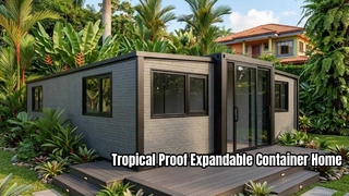 Tropical-Proof 30FT Expandable Container Home Costa Rica